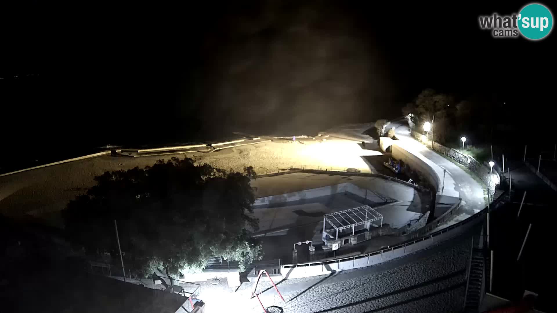 Webcam – Novi Vinodolski – spiaggia