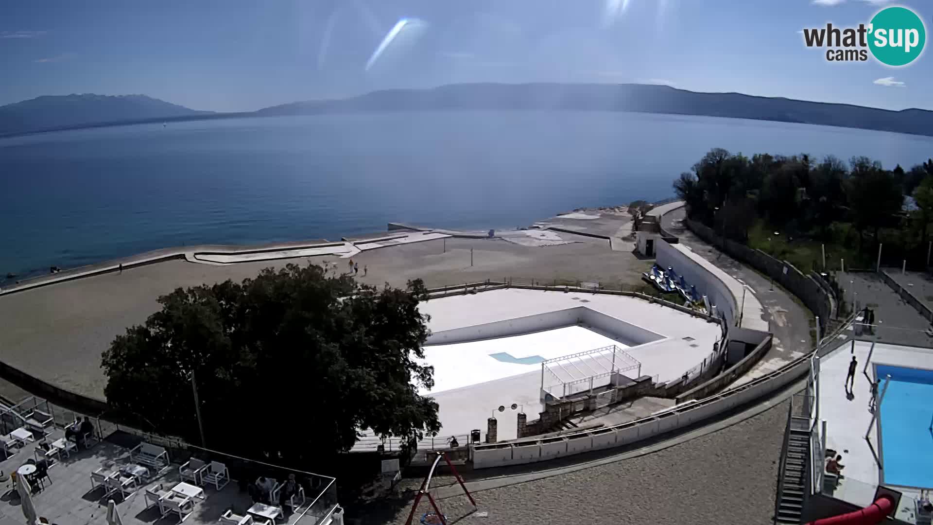 Webcam – Novi Vinodolski – plage