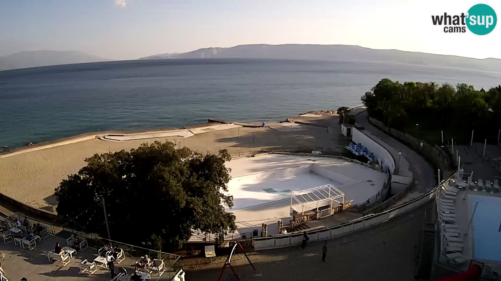 Webcam – Novi Vinodolski – strand