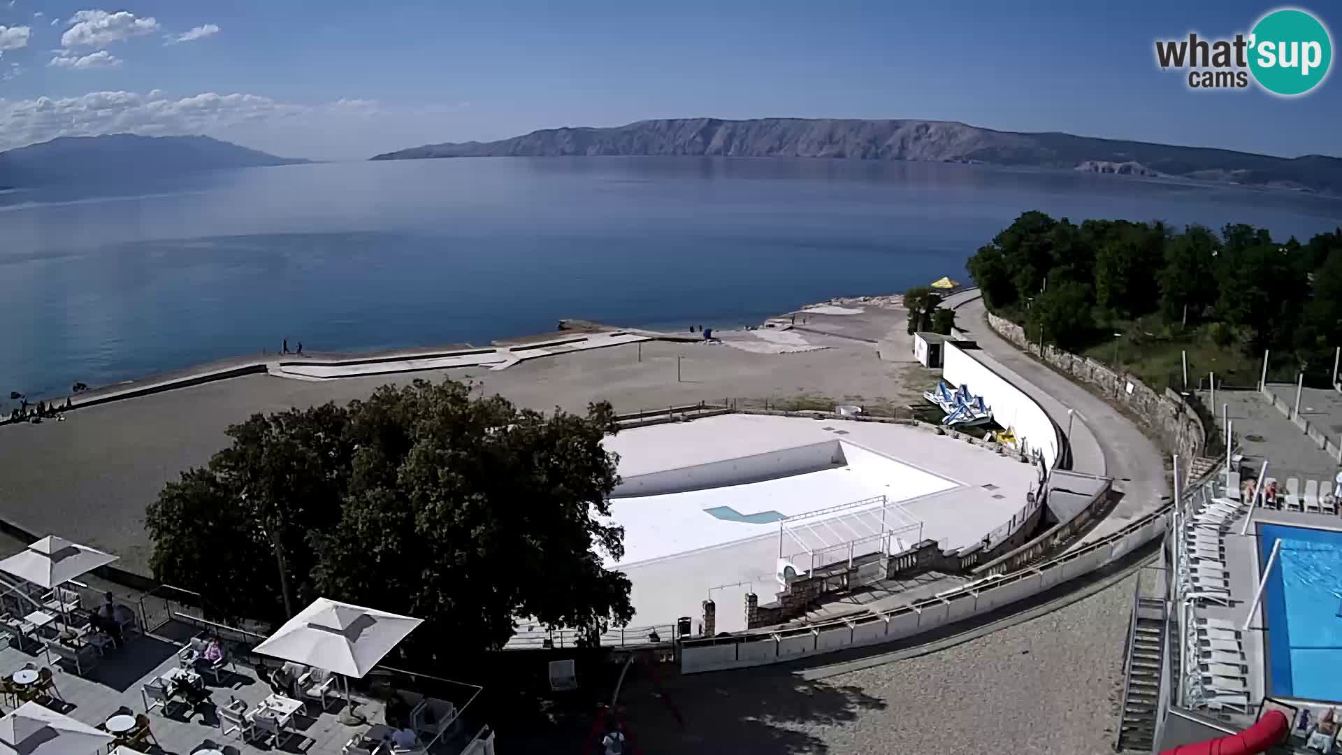 Web kamera – Novi Vinodolski – plaža
