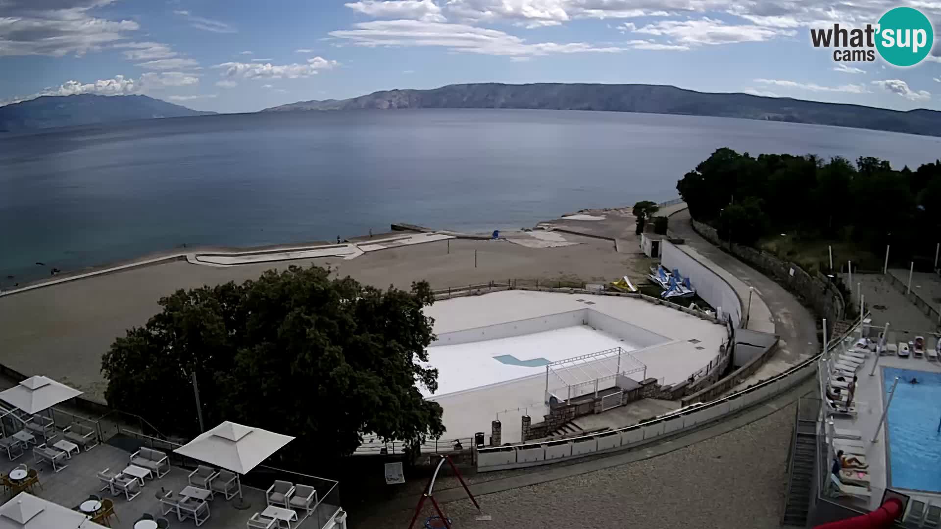 Webcam – Novi Vinodolski – playa