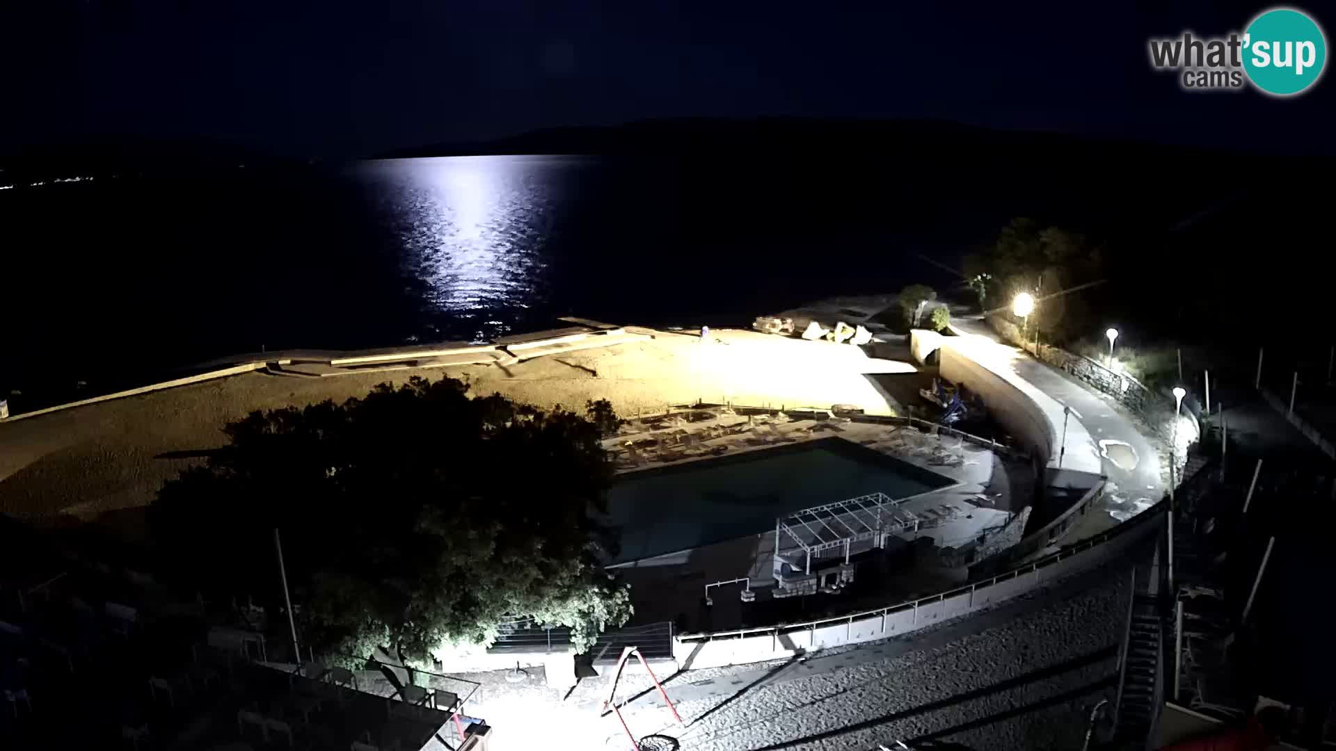 Webcam – Novi Vinodolski – spiaggia