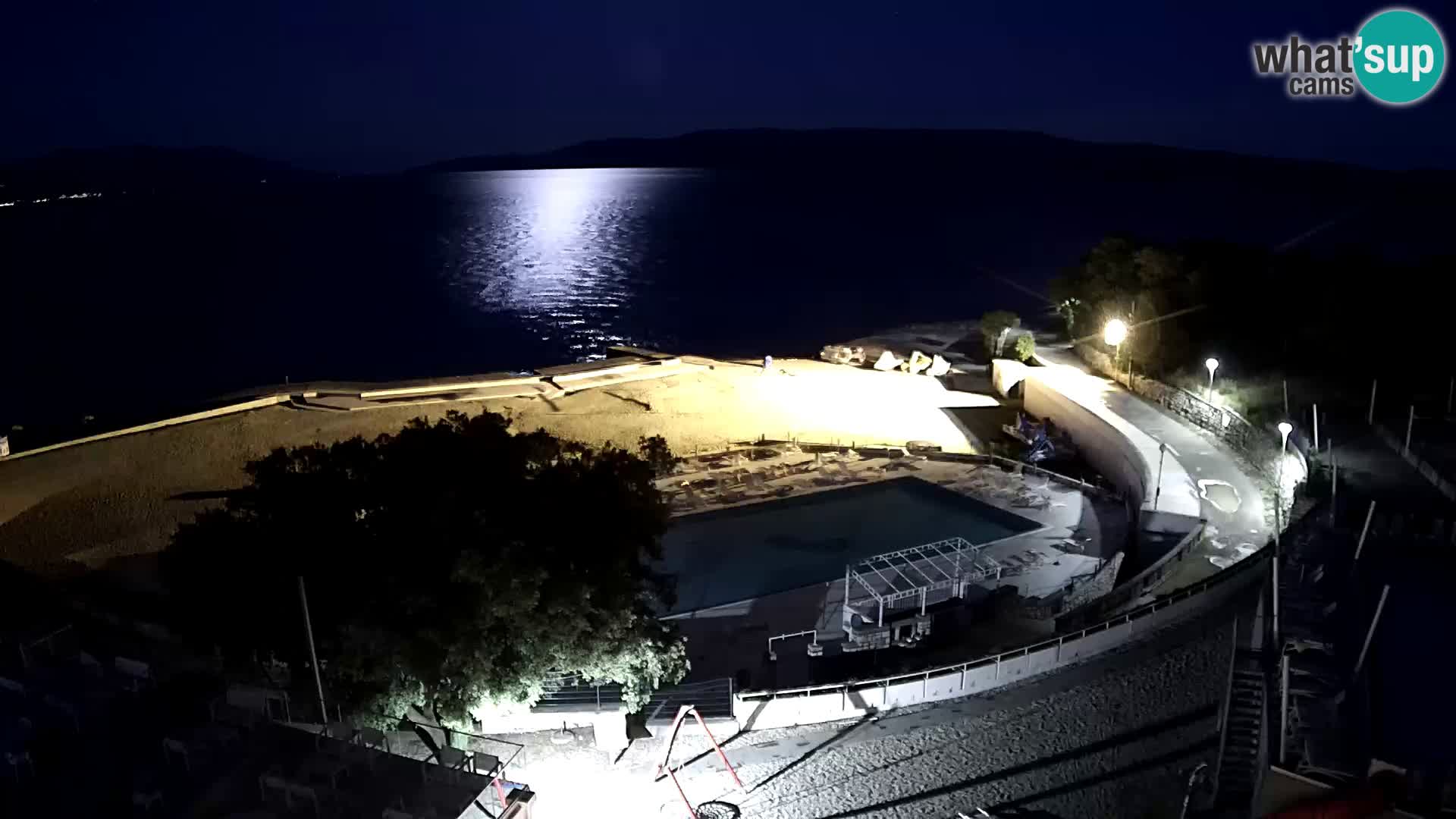 Webcam – Novi Vinodolski – strand