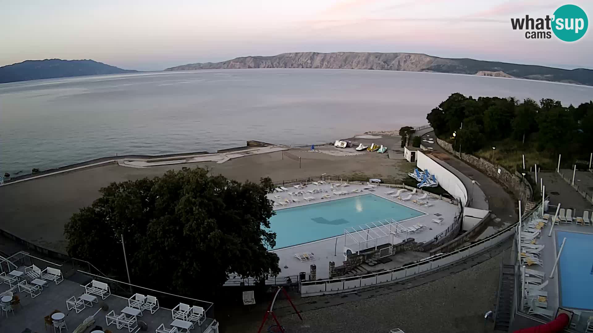 Webcam – Novi Vinodolski – plage