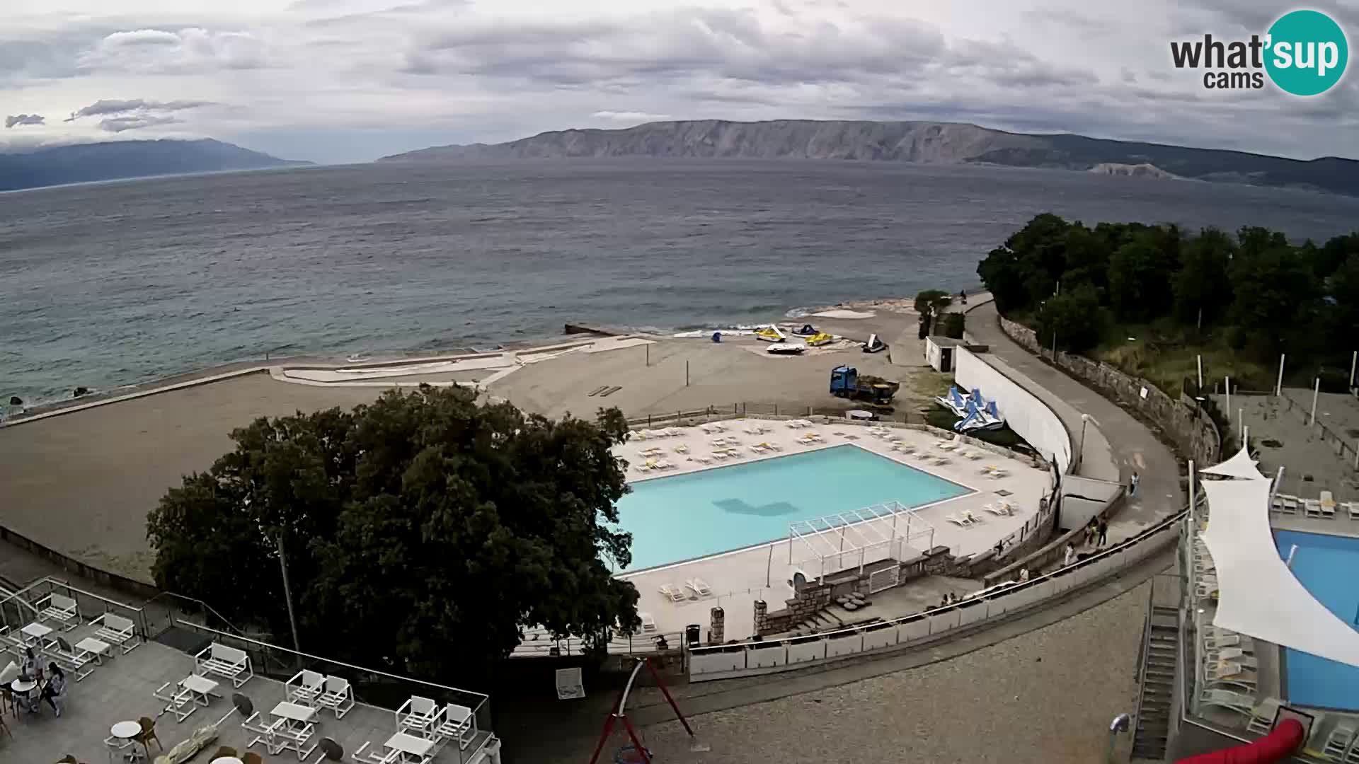 Webcam – Novi Vinodolski – plage