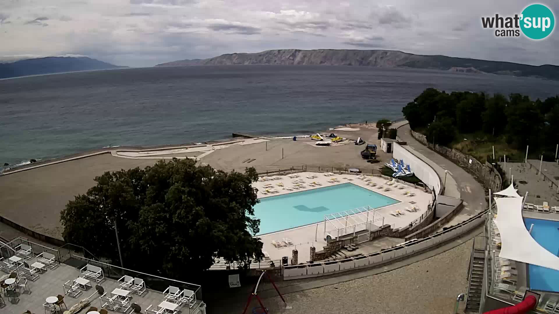 Webcam – Novi Vinodolski – plage