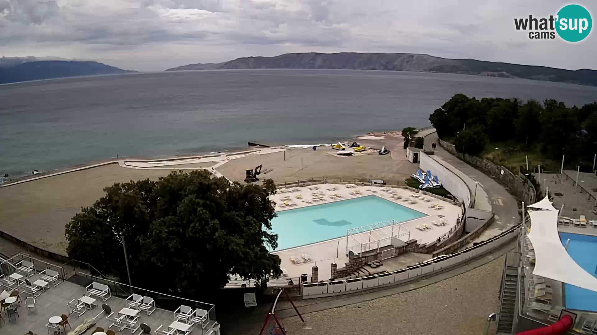 Webcam – Novi Vinodolski – strand