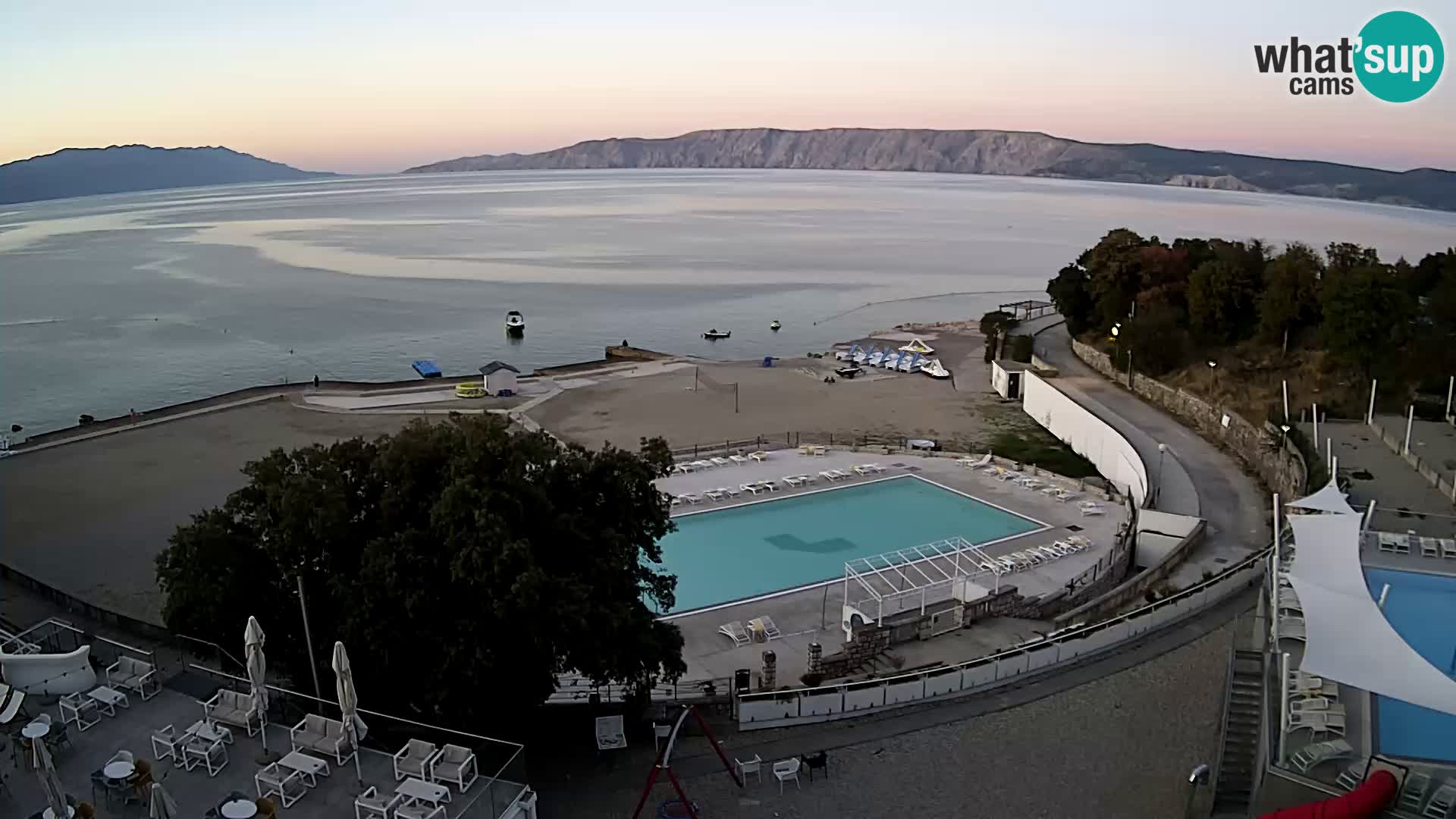 Webcam – Novi Vinodolski – plage