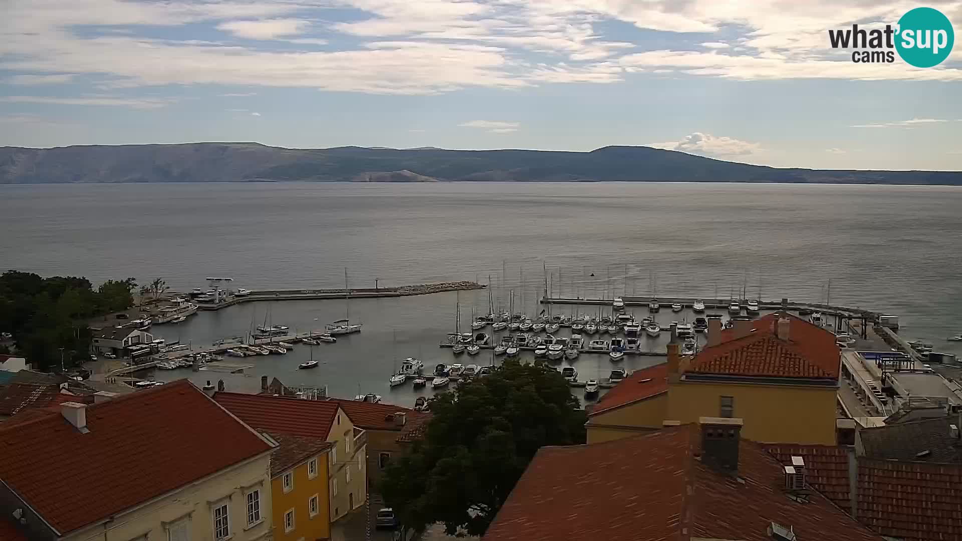 Panoramic webcam Novi Vinodolski – Dalmatia live