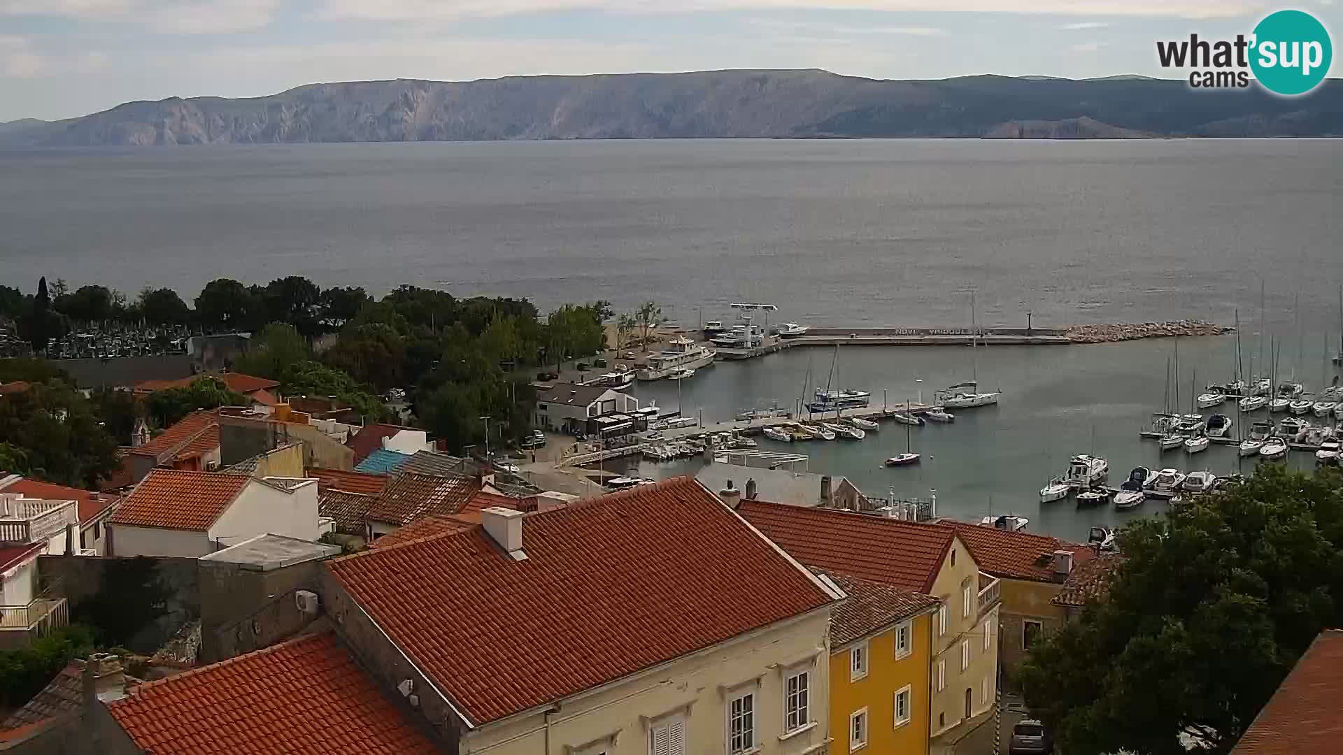 Novi Vinodolski camera en vivo Dalmatia
