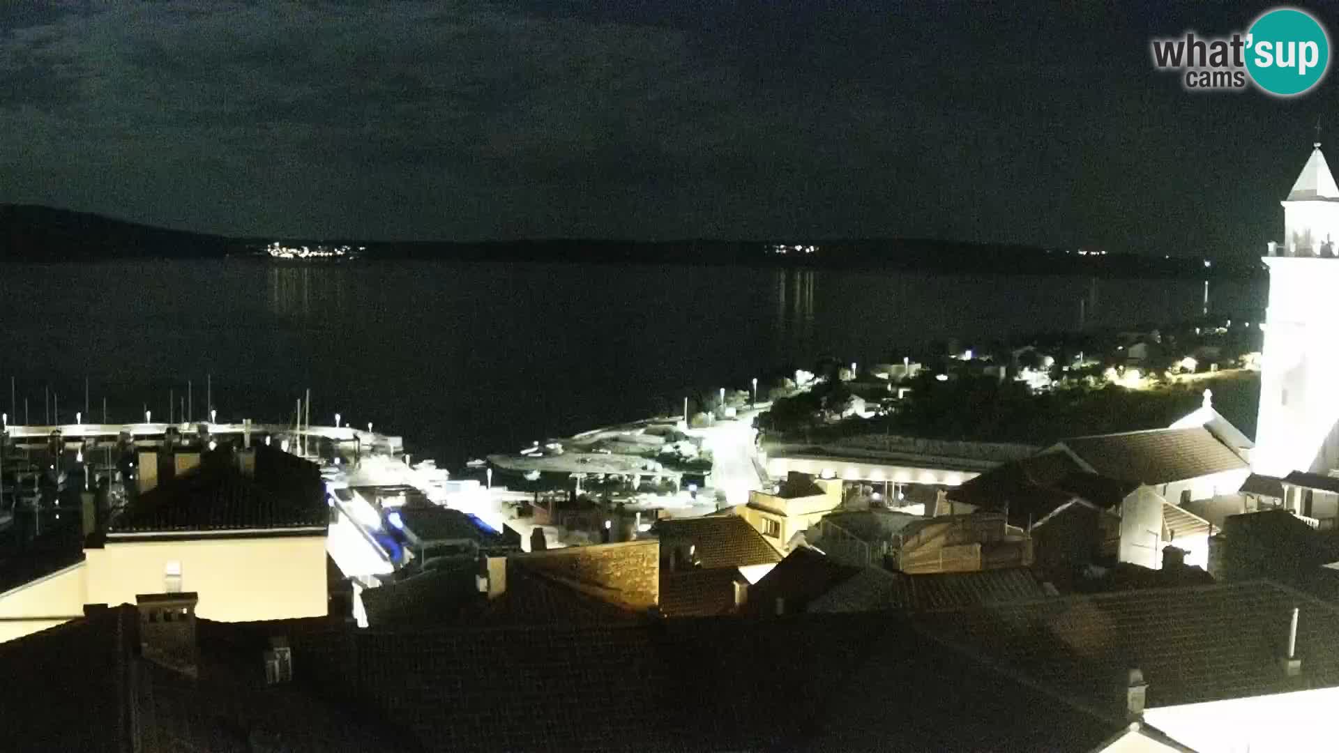 Panoramic webcam Novi Vinodolski – Dalmatia live