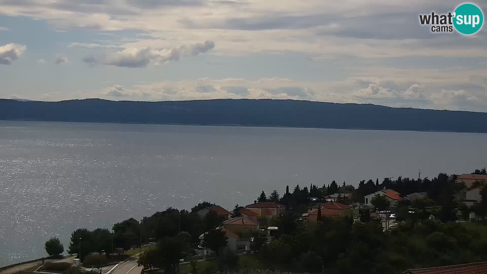 Panoramic webcam Novi Vinodolski – Dalmatia live