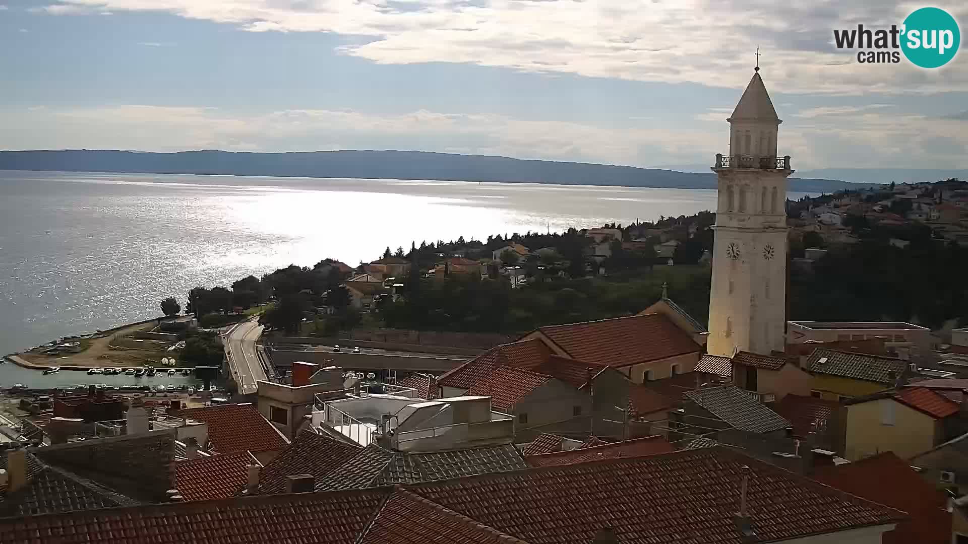 Panoramic webcam Novi Vinodolski – Dalmatia live