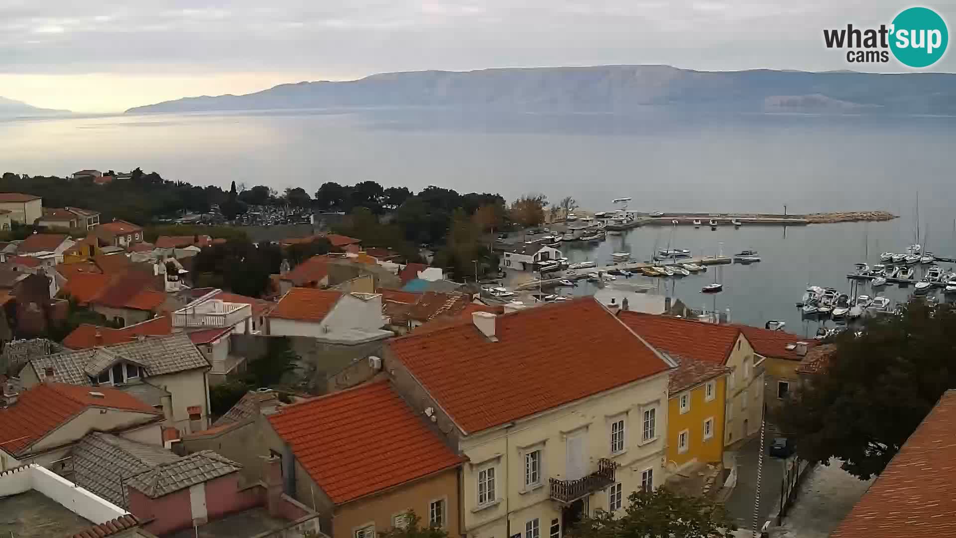 Panoramic webcam Novi Vinodolski – Dalmatia live