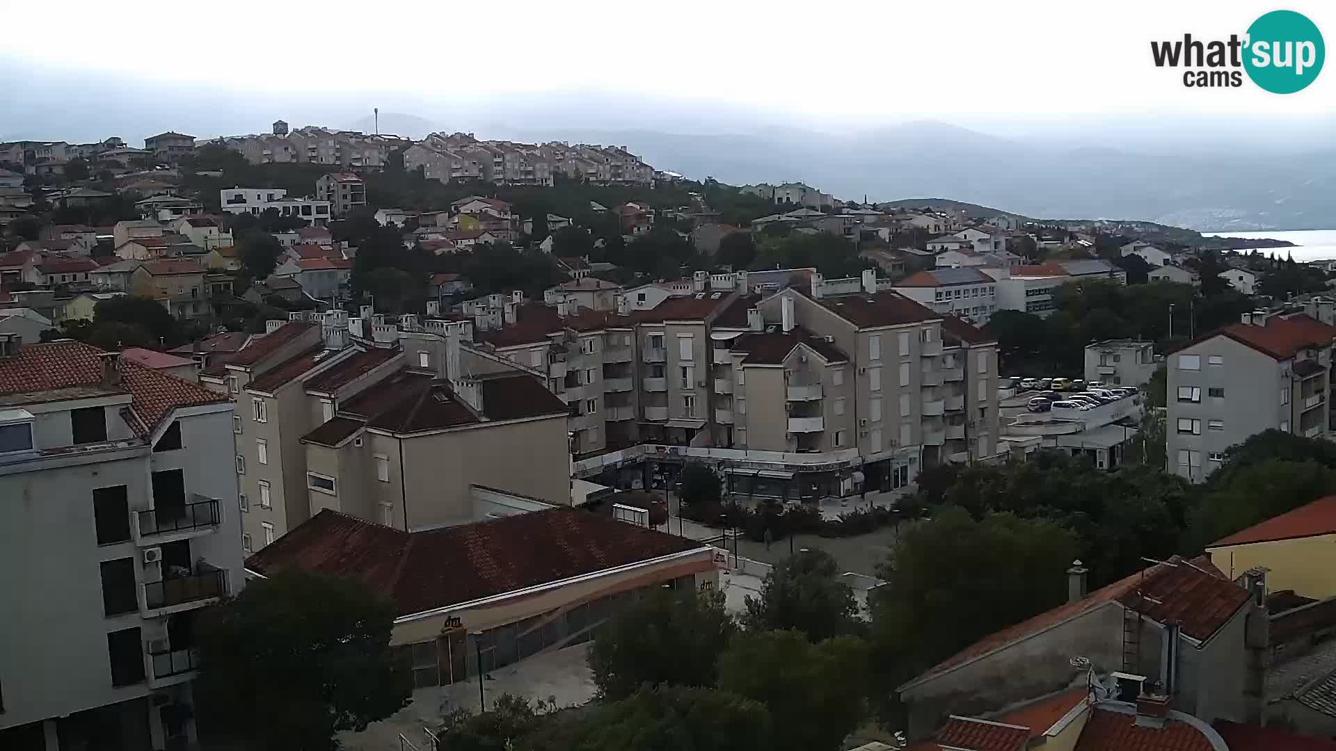 Panoramic Novi Vinodolski livecam Dalmatien