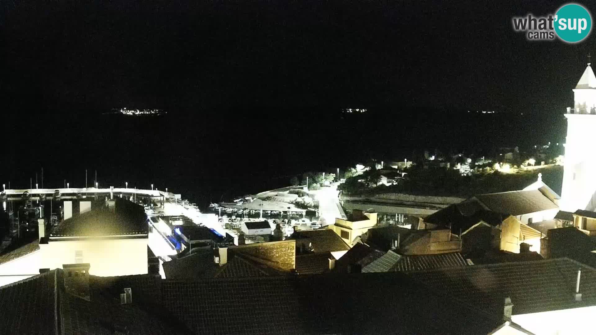 Panorama Novi Vinodolski live cam Dalmatie