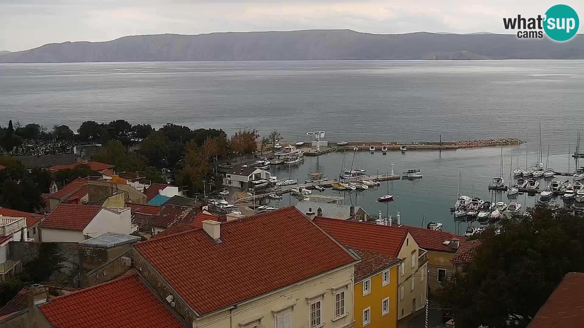 Webcam panoramica Novi Vinodolski – Dalmazia livecam