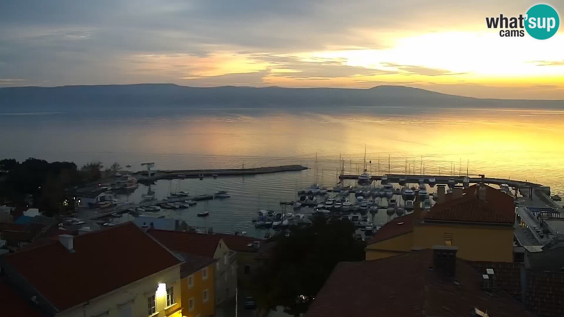 Webcam panoramica Novi Vinodolski – Dalmazia livecam