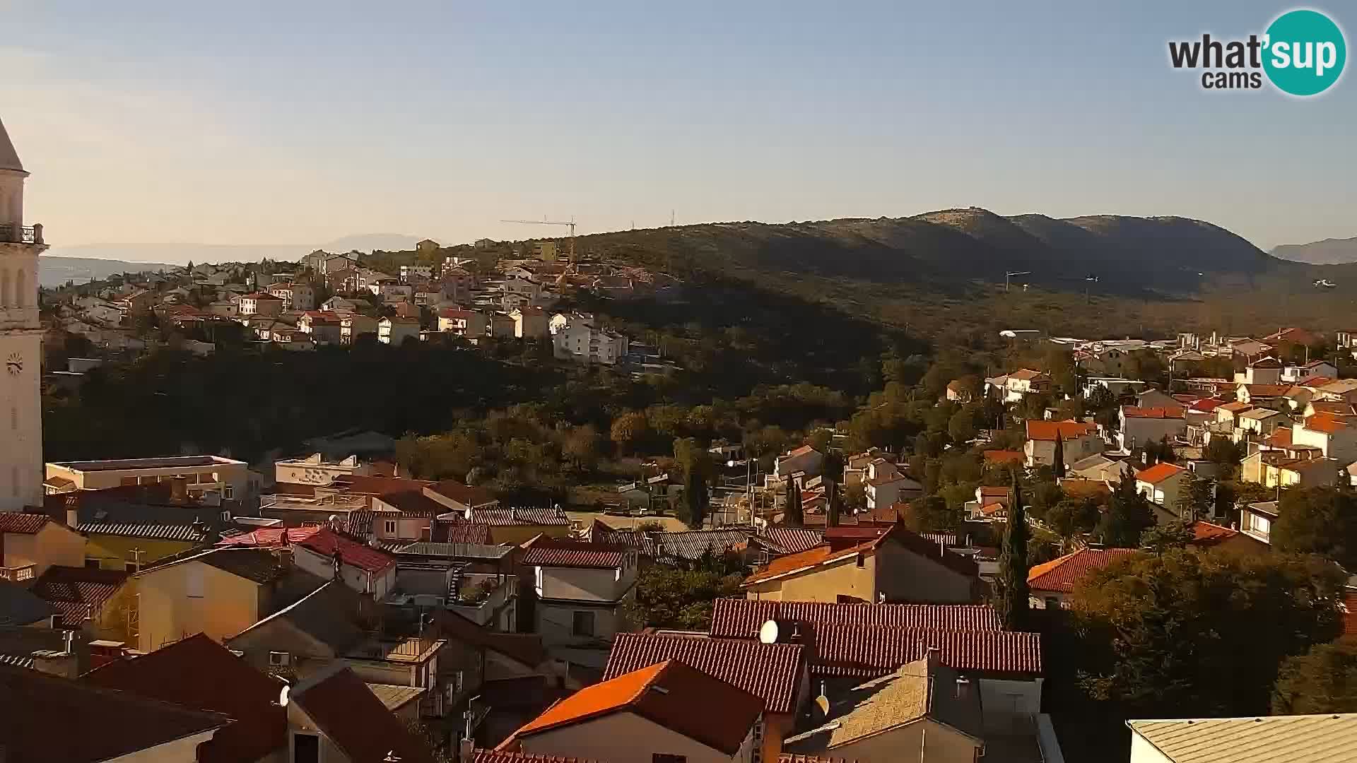 Panoramic Novi Vinodolski livecam Dalmatien