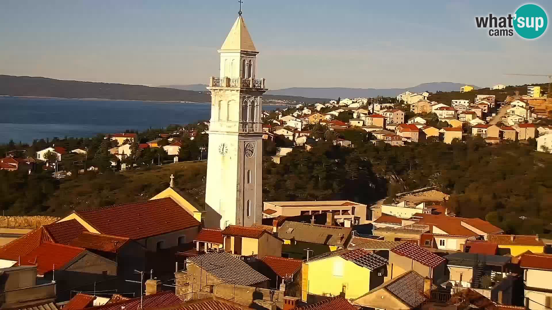 Novi Vinodolski panorama – Dalmacija web kamera