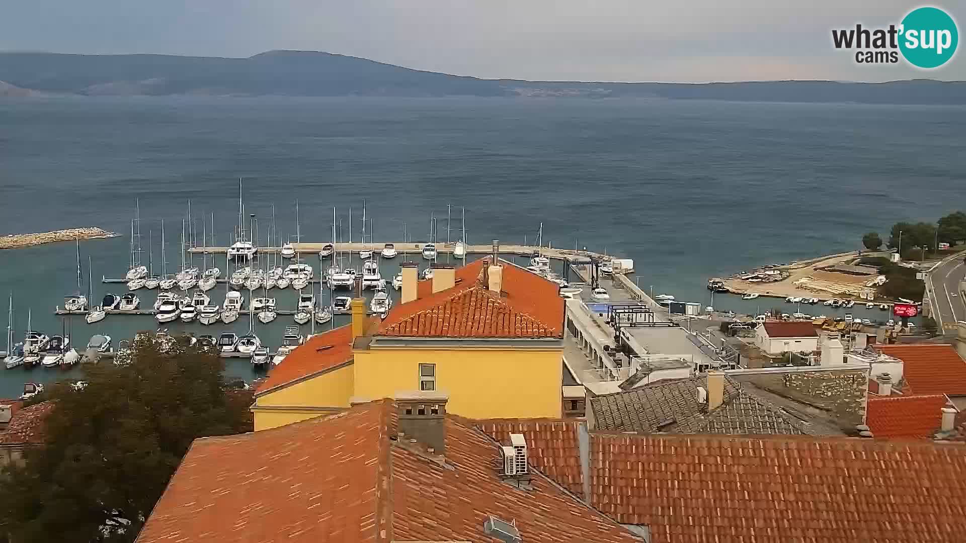 Novi Vinodolski camera en vivo Dalmatia