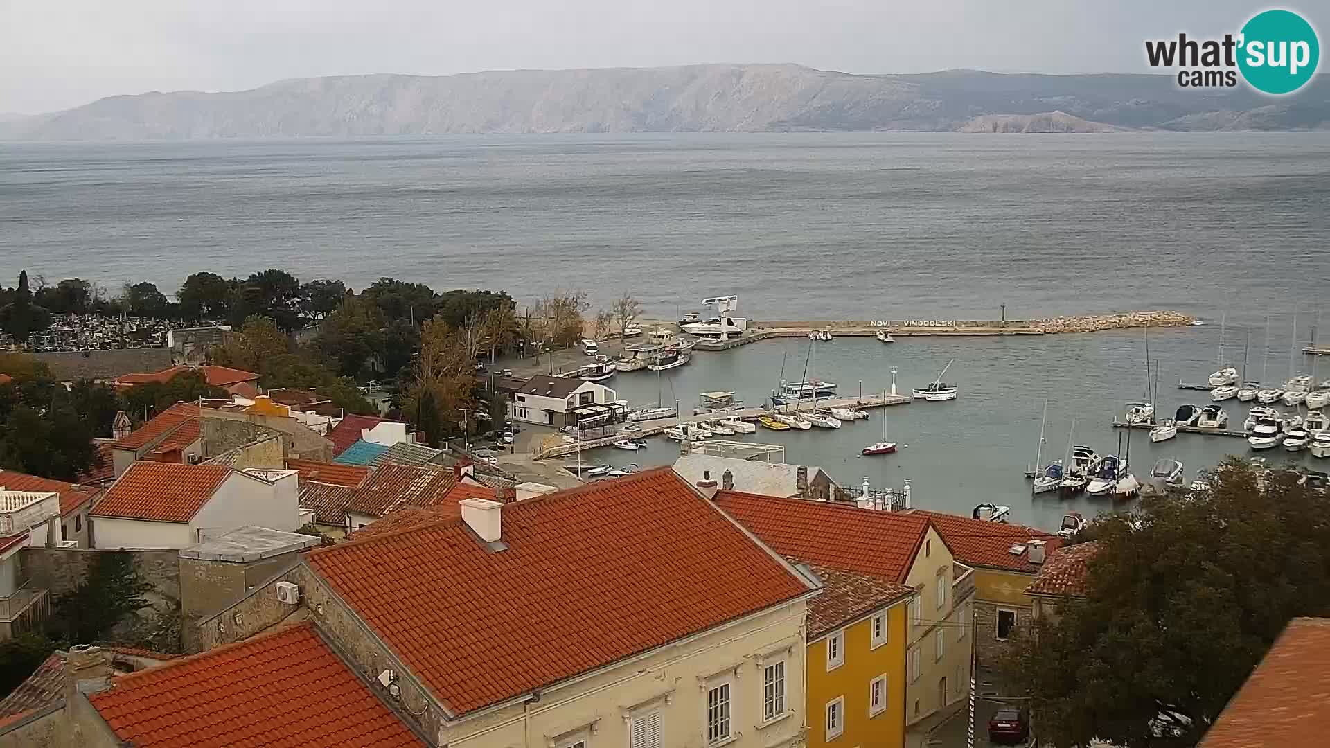 Novi Vinodolski camera en vivo Dalmatia