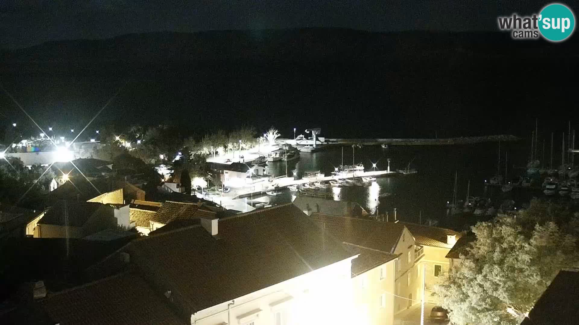 Panoramic Novi Vinodolski livecam Dalmatien