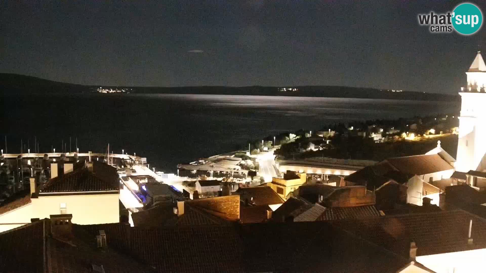 Panoramic Novi Vinodolski livecam Dalmatien