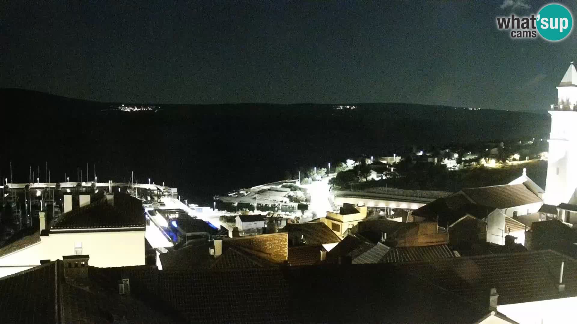 Panoramic Novi Vinodolski livecam Dalmatien