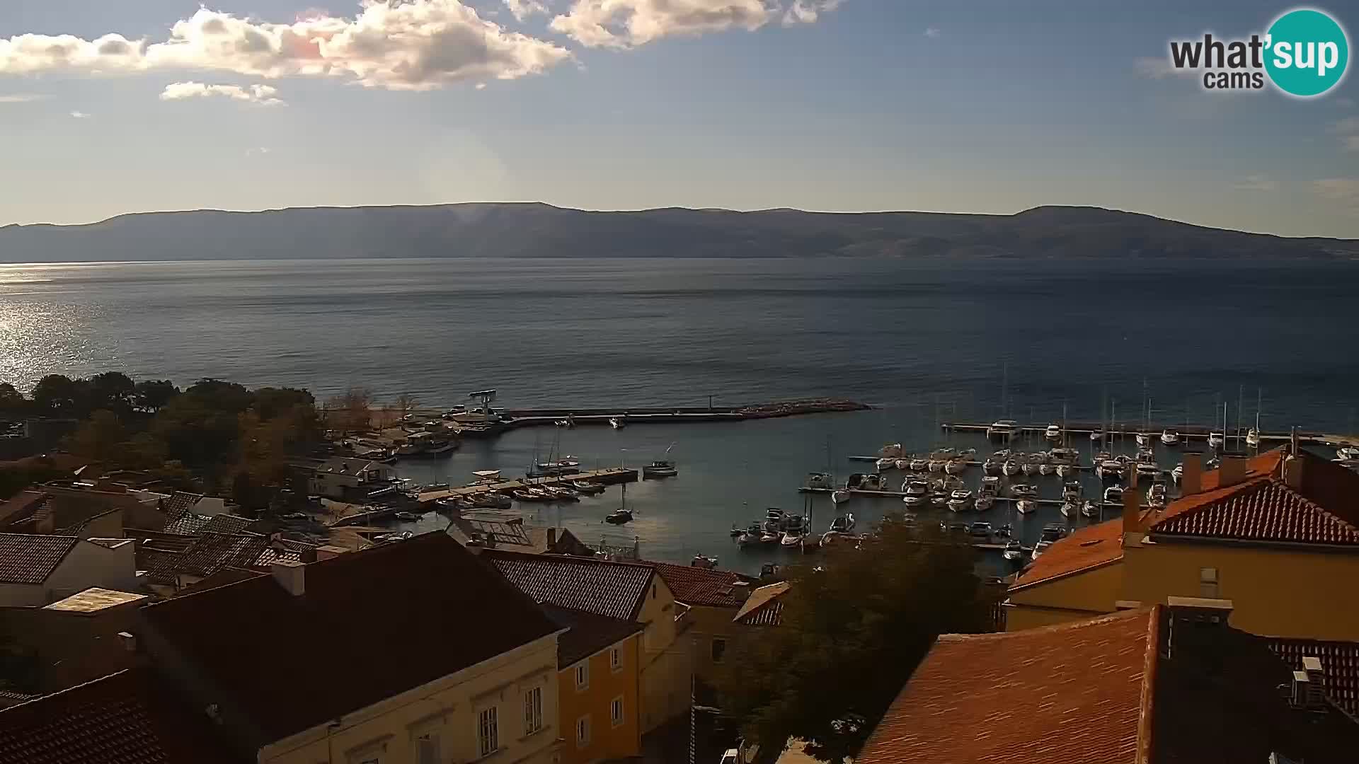 Novi Vinodolski camera en vivo Dalmatia