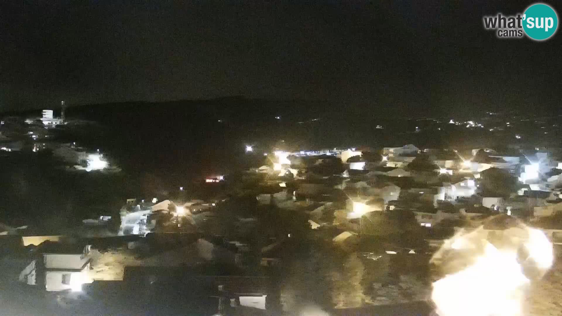 Panoramic Novi Vinodolski livecam Dalmatien