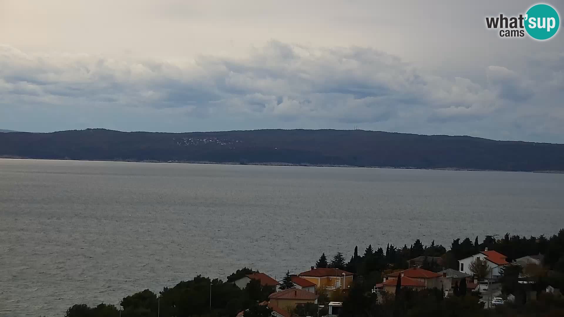 Panoramic Novi Vinodolski livecam Dalmatien