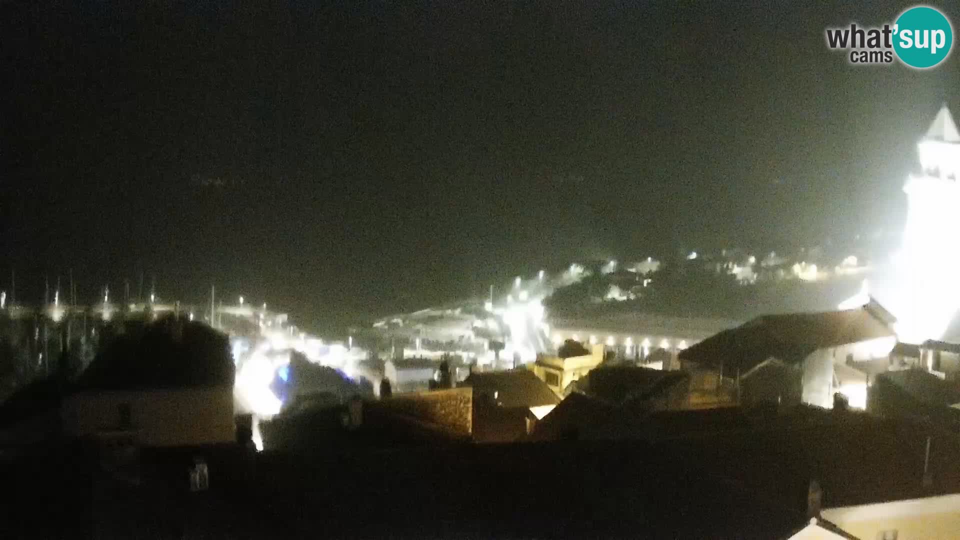 Panoramic Novi Vinodolski livecam Dalmatien