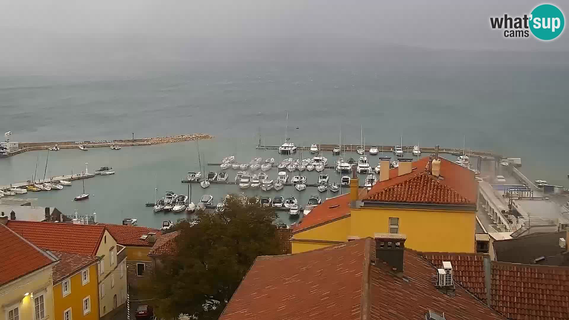 Webcam panoramica Novi Vinodolski – Dalmazia livecam