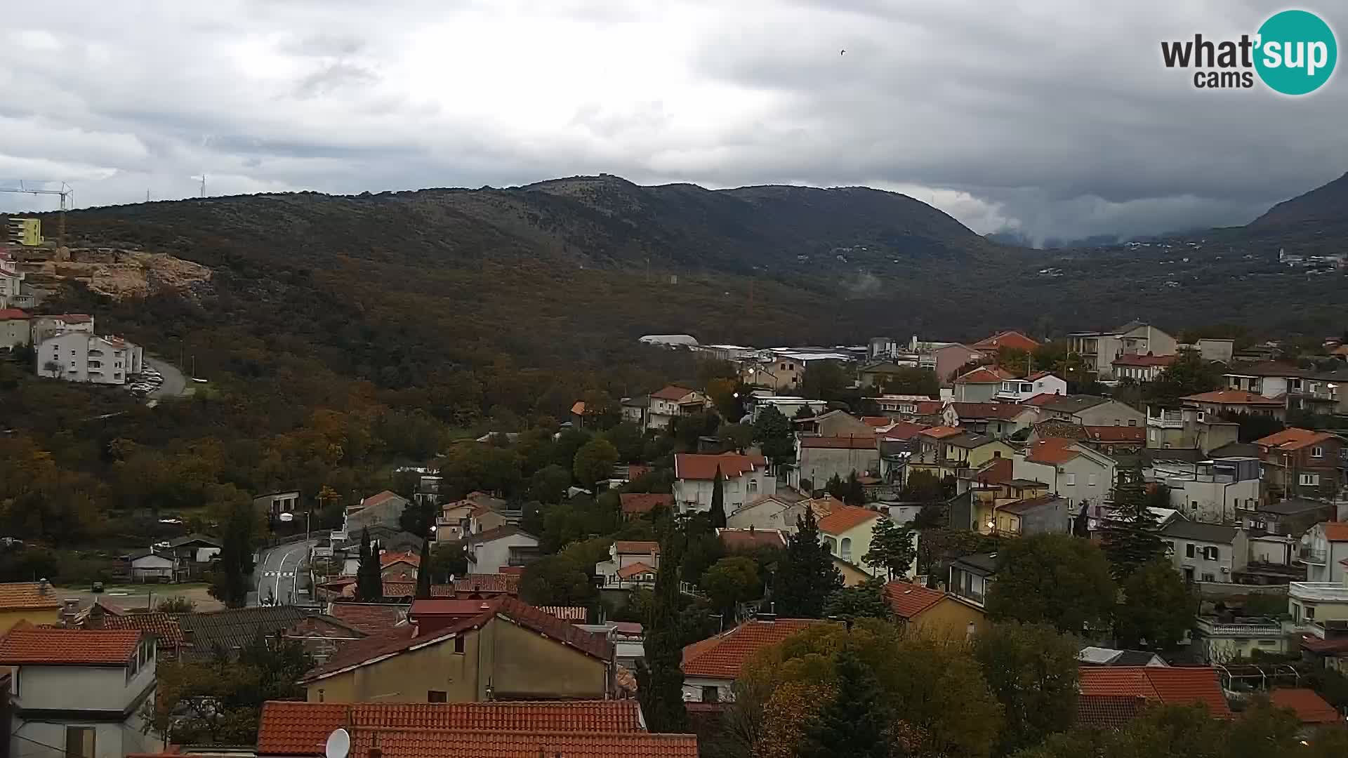 Panoramska spletna kamera Novi Vinodolski – Dalmacija v živo