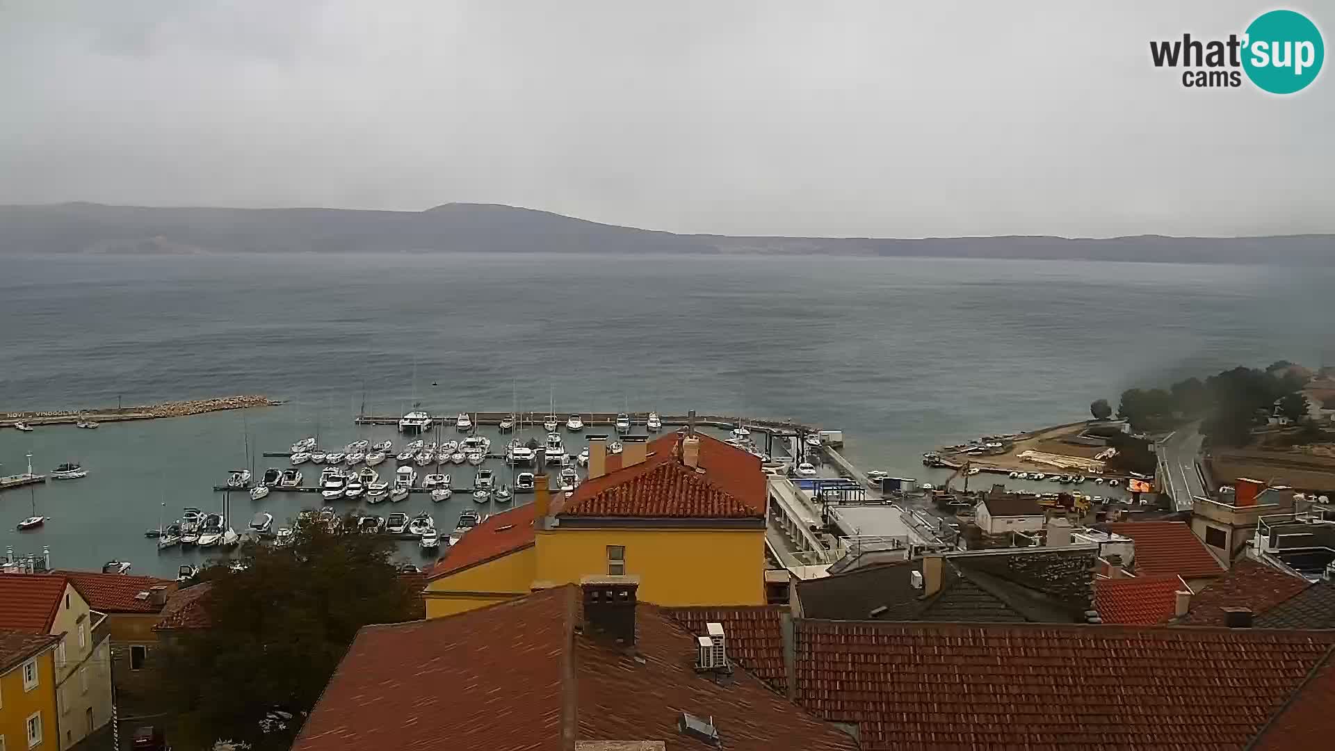 Webcam panoramica Novi Vinodolski – Dalmazia livecam