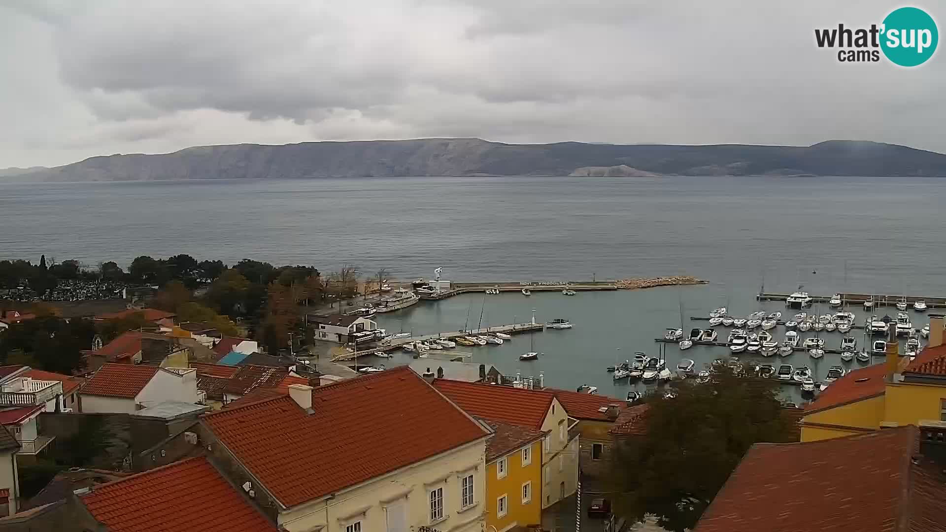 Novi Vinodolski camera en vivo Dalmatia