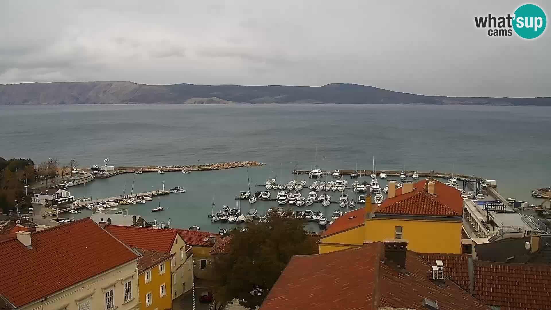 Novi Vinodolski camera en vivo Dalmatia