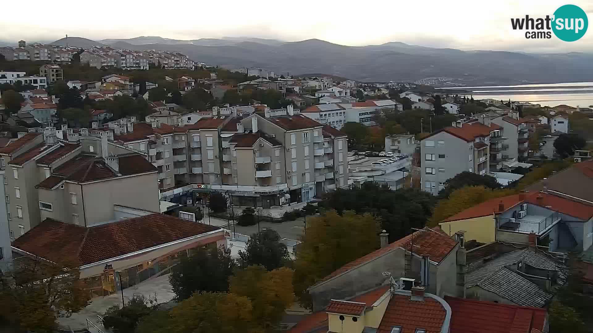 Panoramic Novi Vinodolski livecam Dalmatien