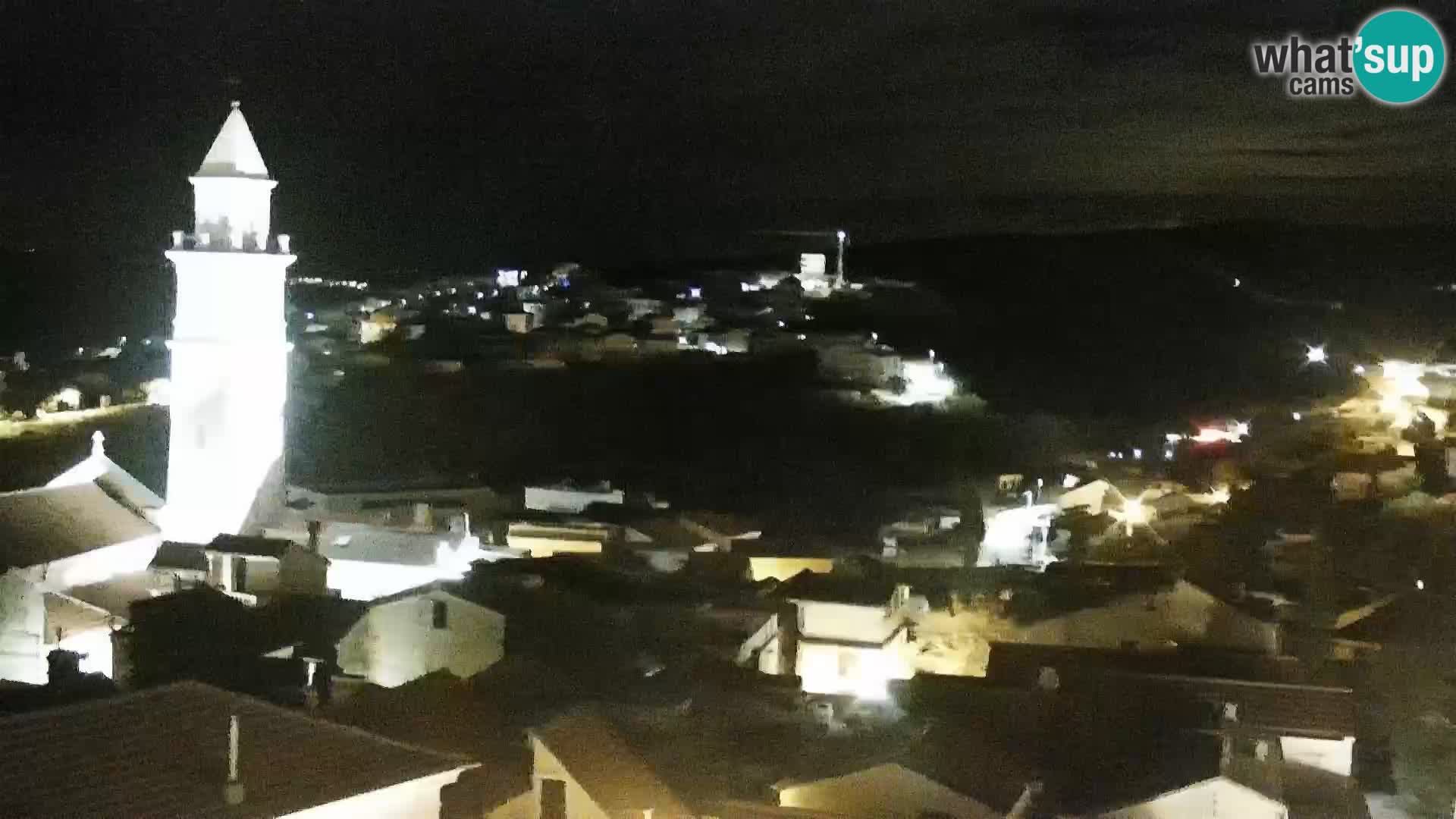 Panoramic Novi Vinodolski livecam Dalmatien