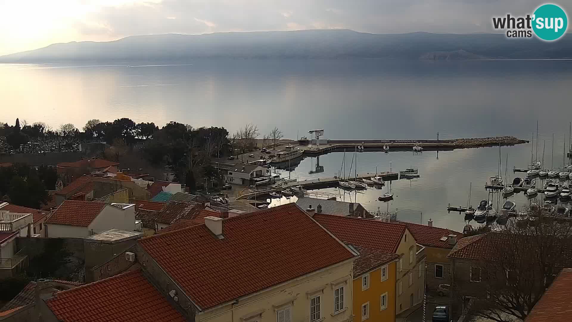 Novi Vinodolski camera en vivo Dalmatia