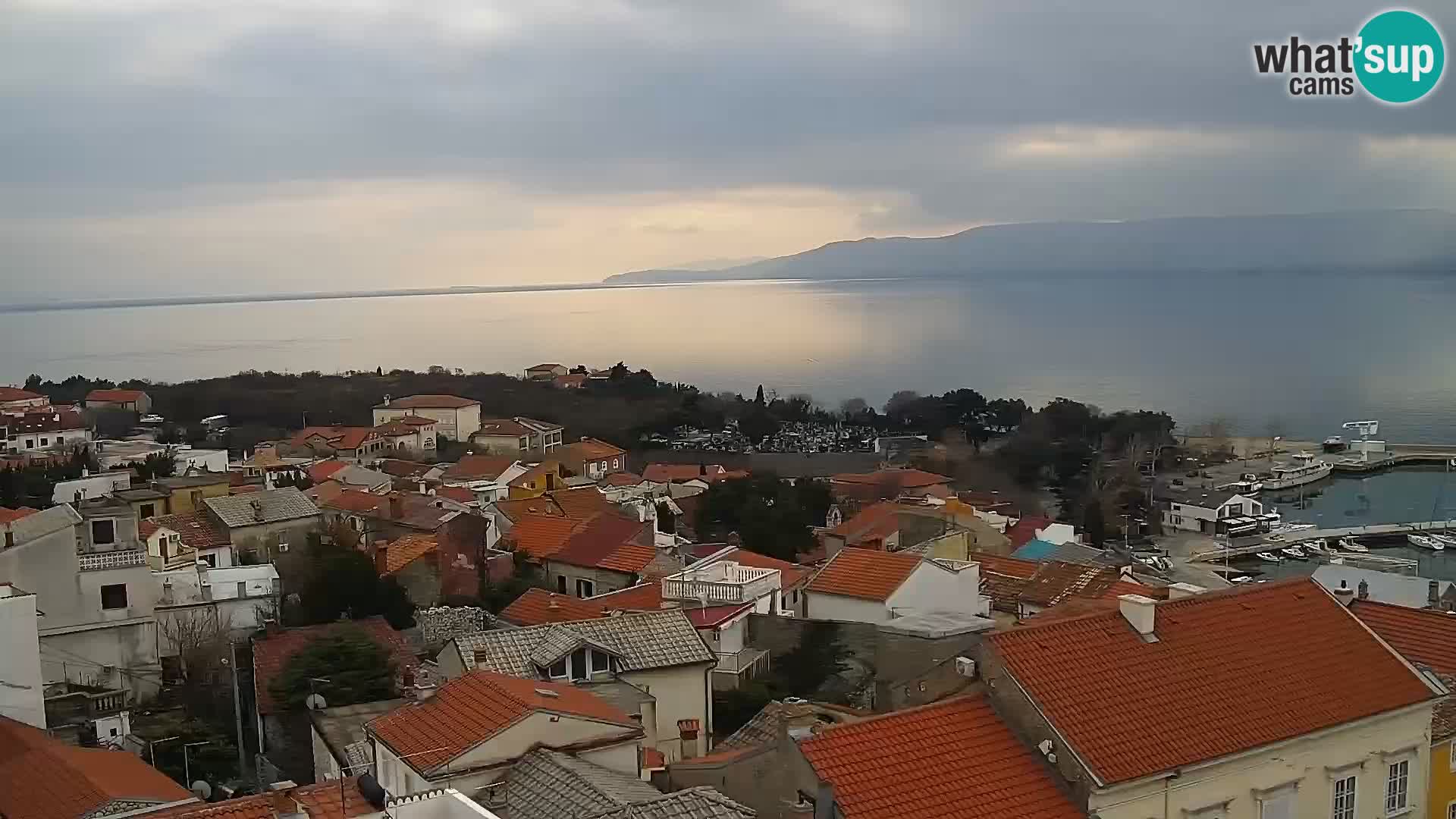 Novi Vinodolski camera en vivo Dalmatia