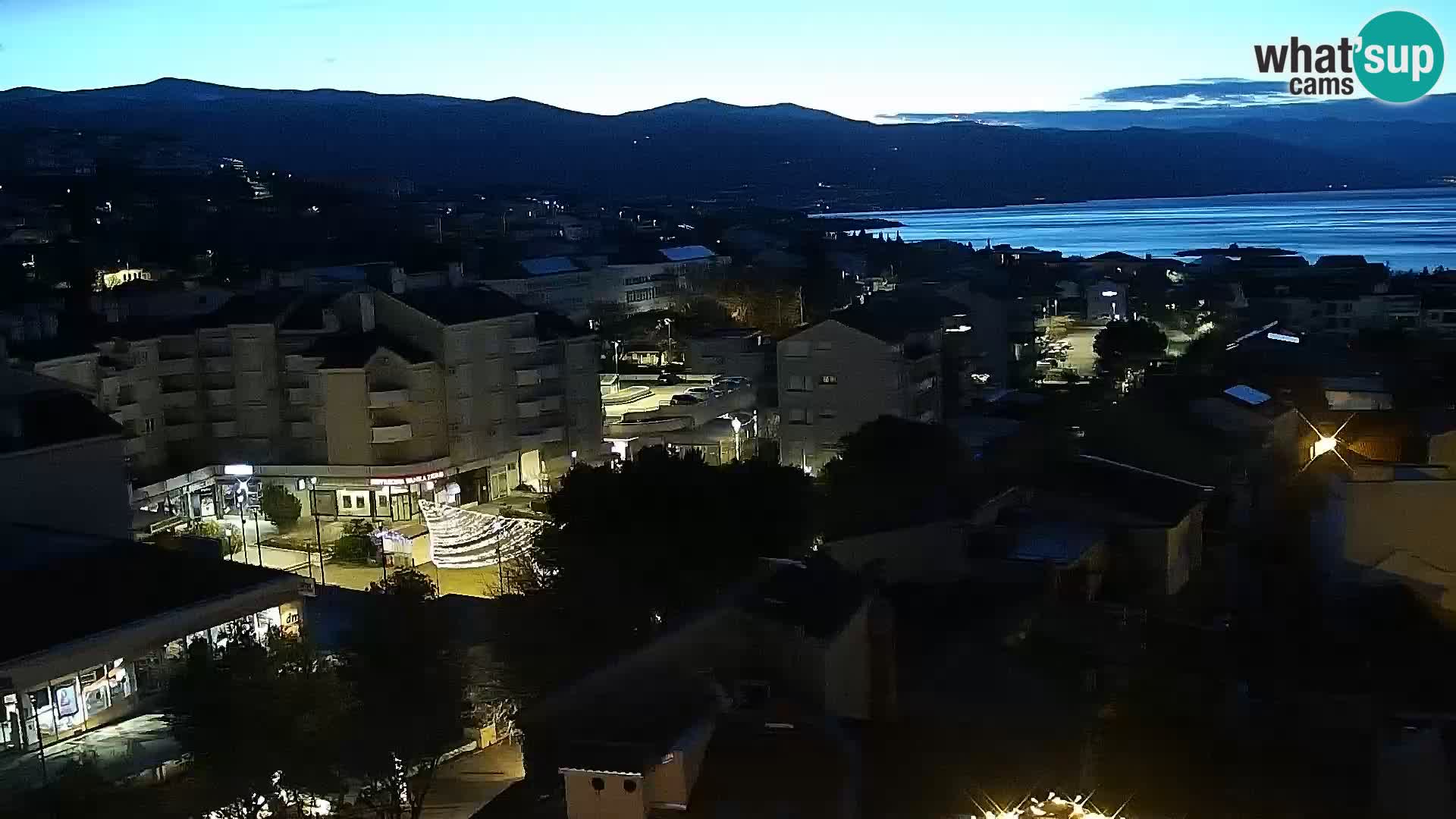 Panoramic webcam Novi Vinodolski – Dalmatia live