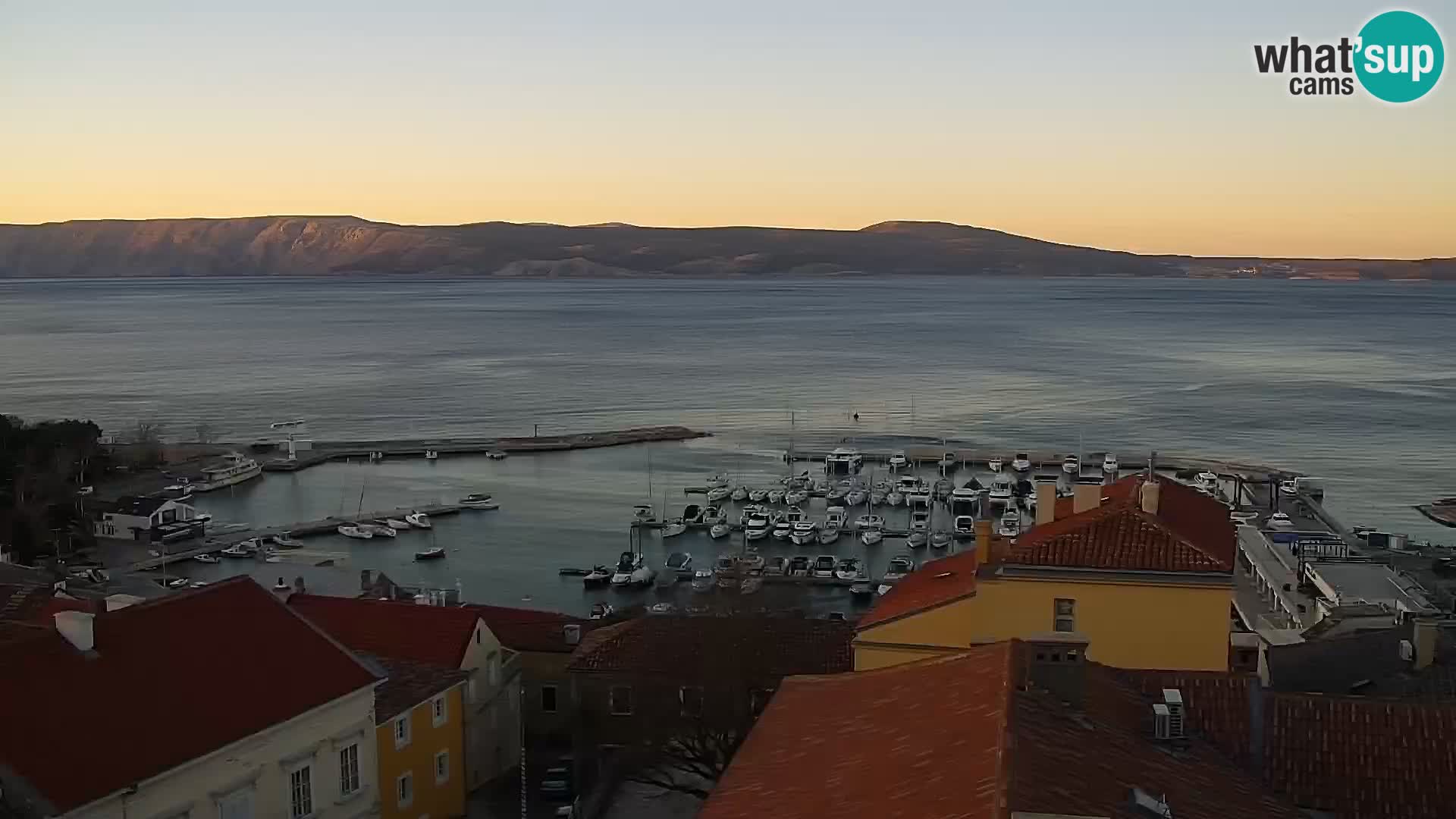 Novi Vinodolski camera en vivo Dalmatia