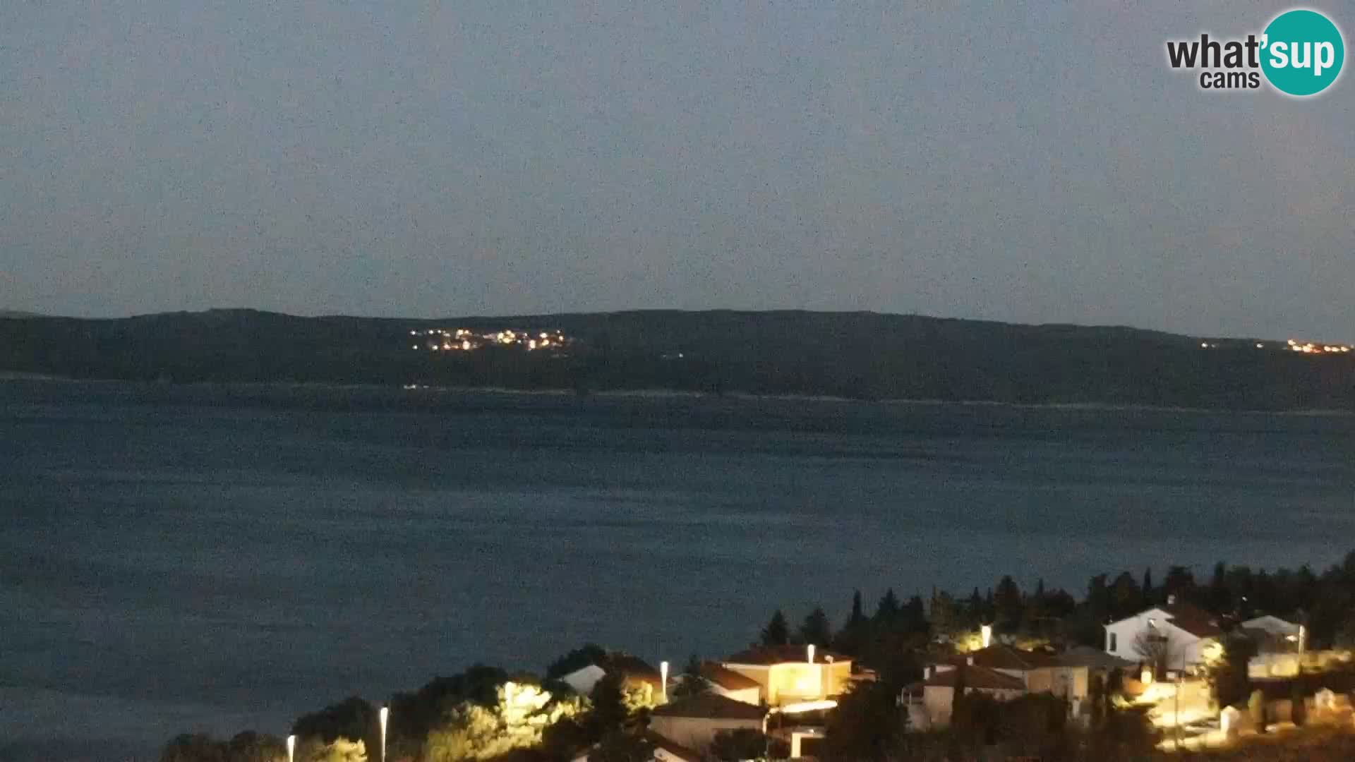 Panoramic Novi Vinodolski livecam Dalmatien