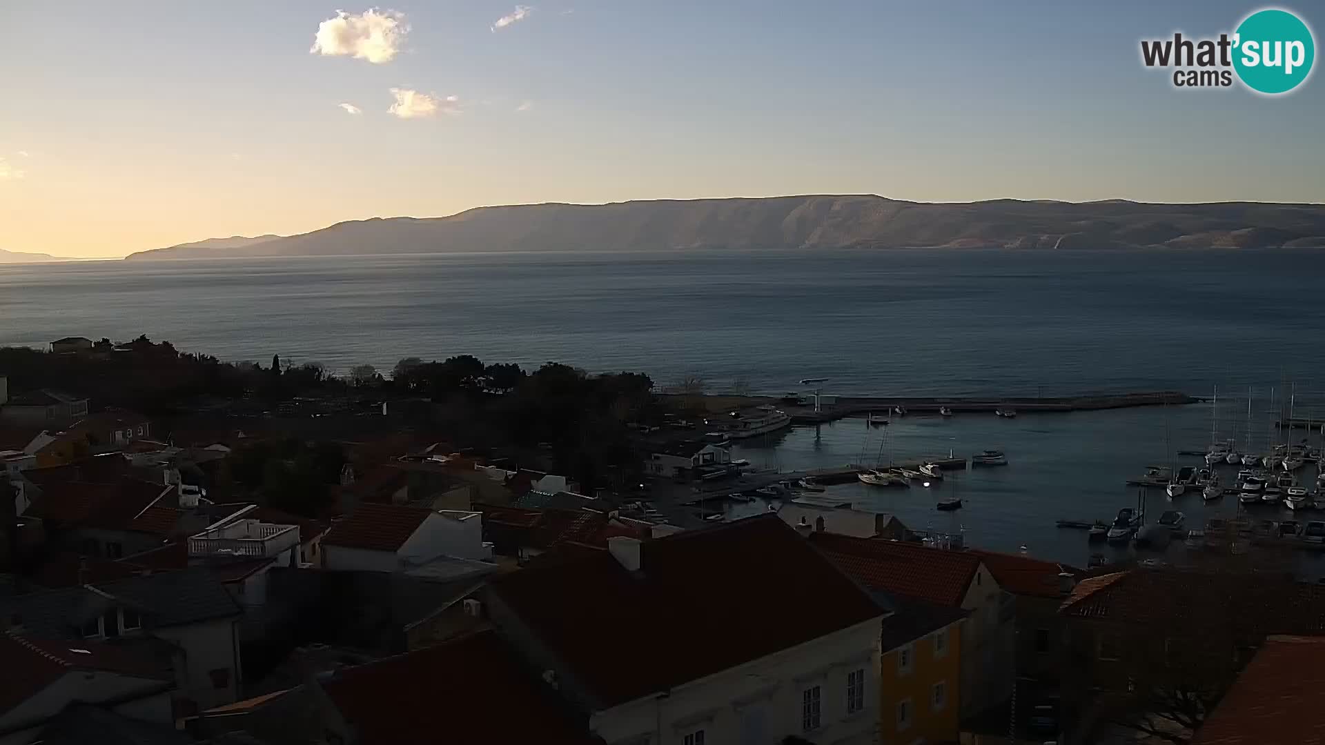 Panoramic webcam Novi Vinodolski – Dalmatia live