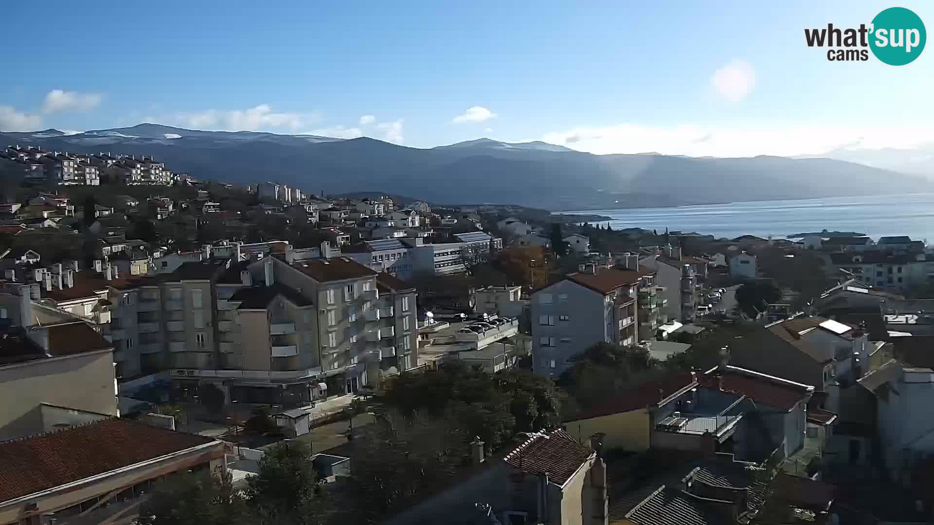 Panoramic webcam Novi Vinodolski – Dalmatia live