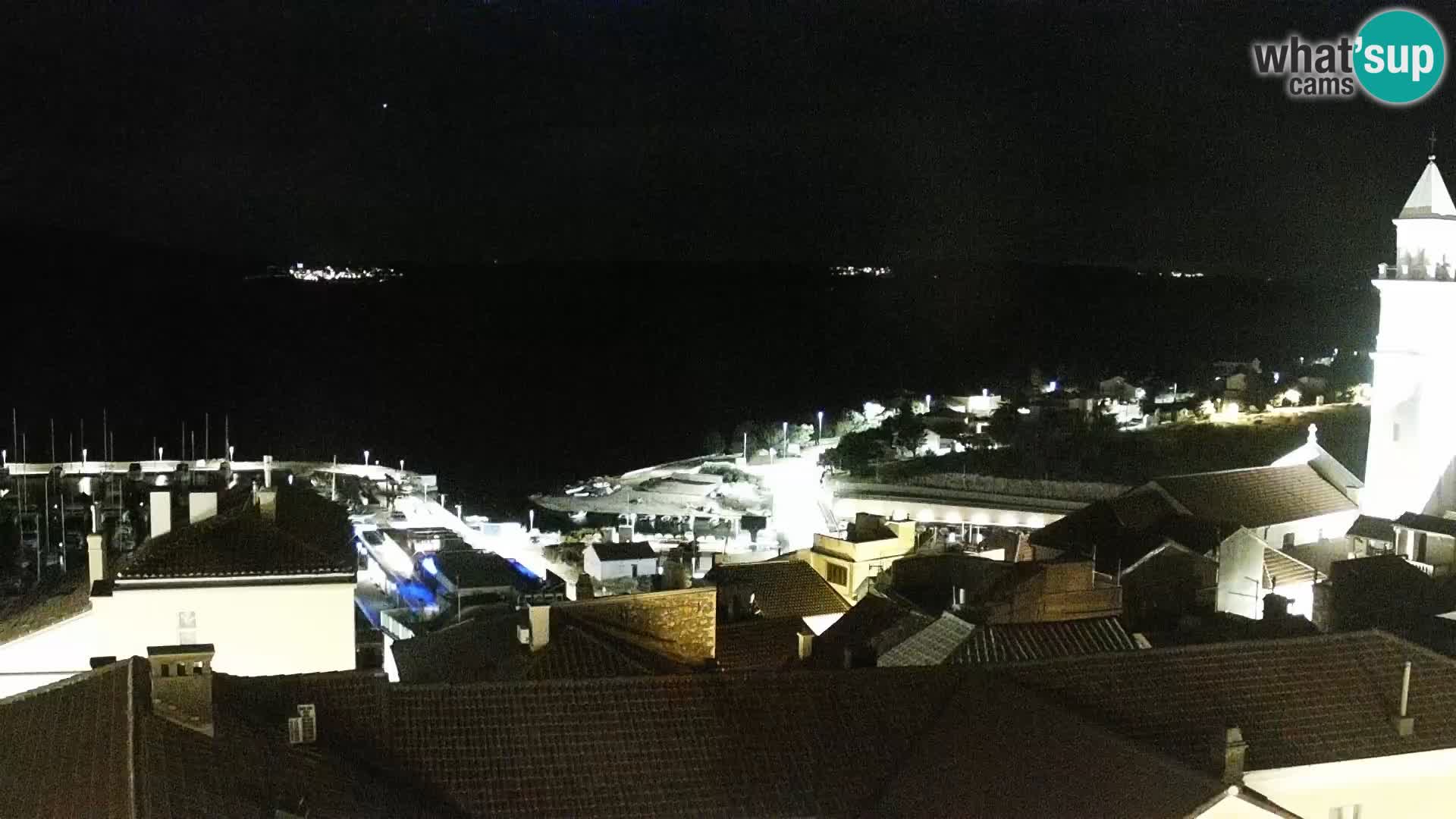 Panoramic webcam Novi Vinodolski – Dalmatia live