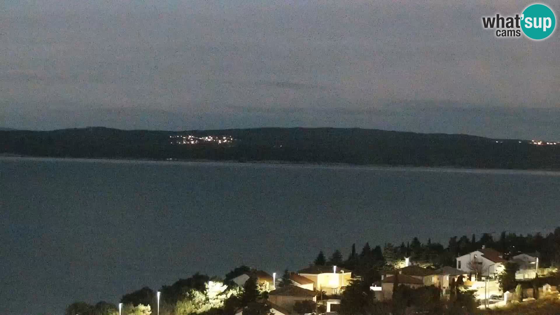 Panoramic Novi Vinodolski livecam Dalmatien