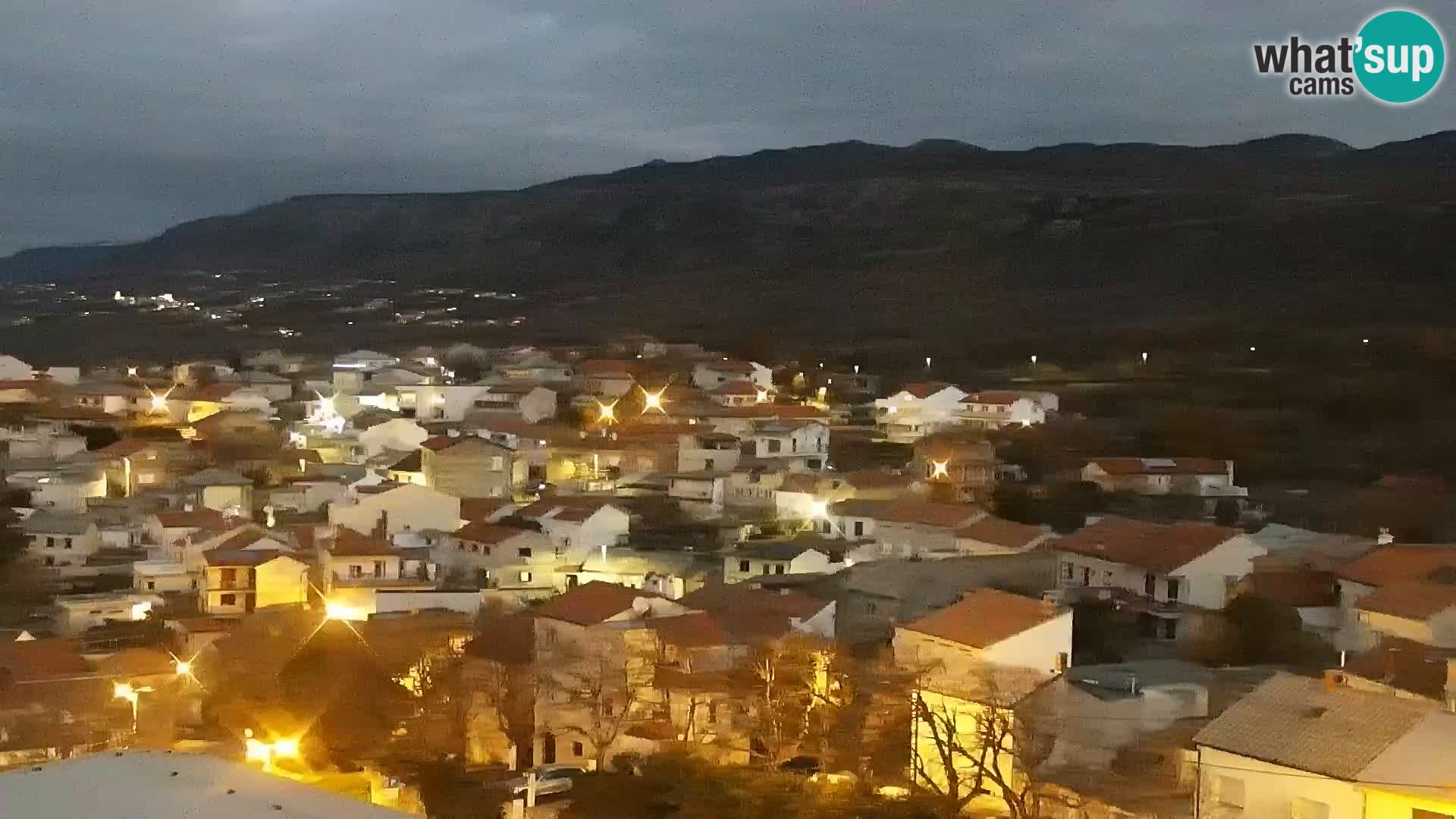 Panoramic Novi Vinodolski livecam Dalmatien